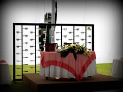 Mesa para novios, banquetes bambini